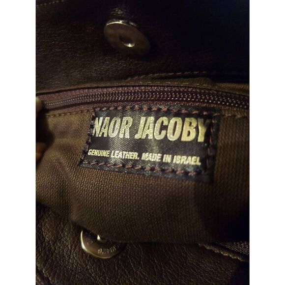 Naor Jacoby Leather Vesatile Backpack - Picture 9 of 9